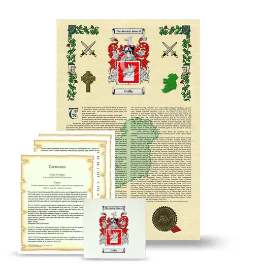 Crilly Armorial, Symbolism and Large Ceramic Tile