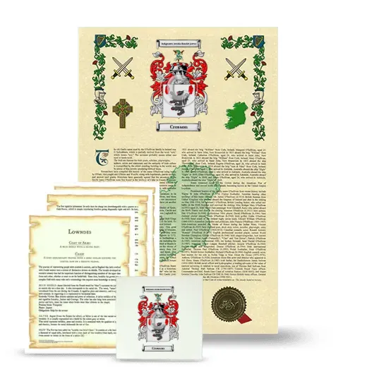 Crosson Armorial, Symbolism and Large Ceramic Tile