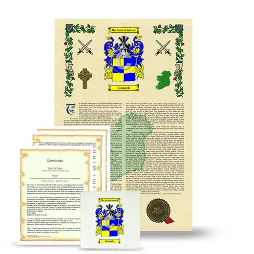 Cussack Armorial, Symbolism and Large Ceramic Tile