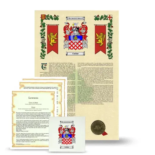 Cutine Armorial, Symbolism and Large Ceramic Tile