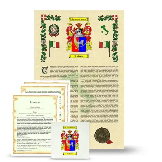 D adamo Armorial, Symbolism and Large Ceramic Tile