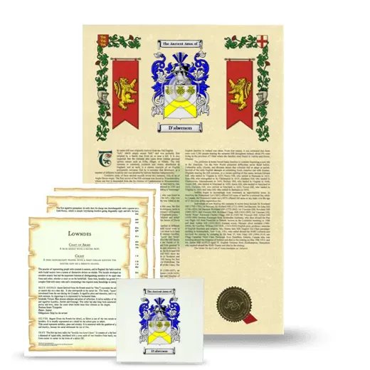 D'abernon Armorial, Symbolism and Large Ceramic Tile