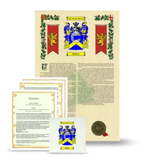 Dabron Armorial, Symbolism and Large Ceramic Tile