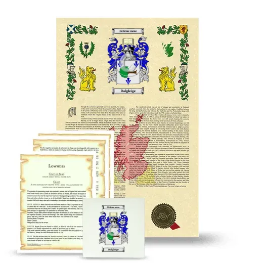 Dalgleige Armorial, Symbolism and Large Ceramic Tile