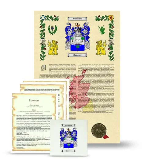 Darrowe Armorial, Symbolism and Large Ceramic Tile