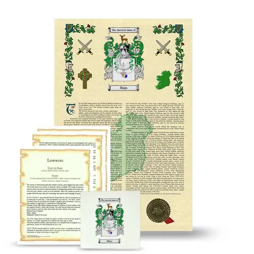 Days Armorial, Symbolism and Large Ceramic Tile