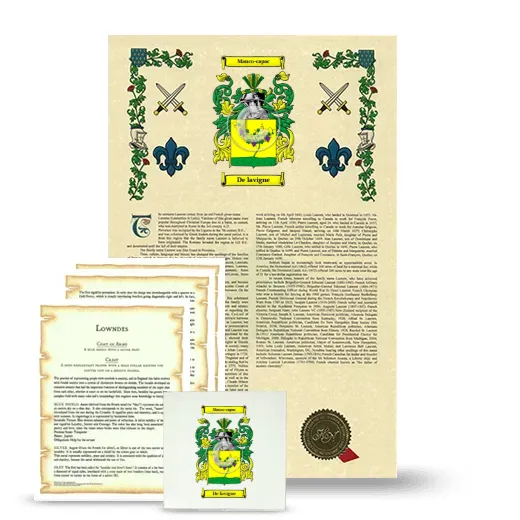 De lavigne Armorial, Symbolism and Large Ceramic Tile