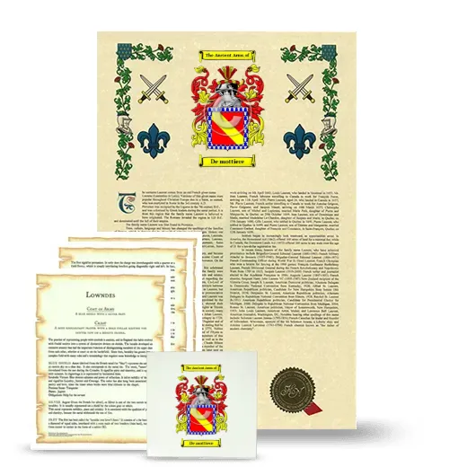 De mottiere Armorial, Symbolism and Large Ceramic Tile