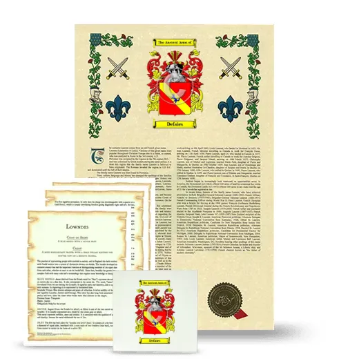 Defaies Armorial, Symbolism and Large Ceramic Tile