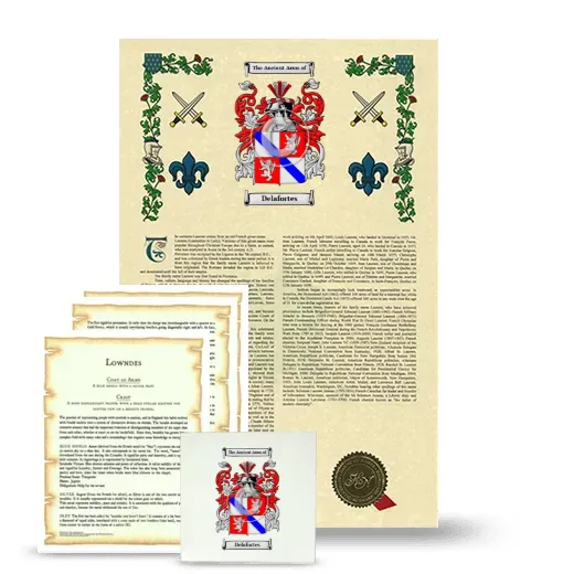 Delafortes Armorial, Symbolism and Large Ceramic Tile