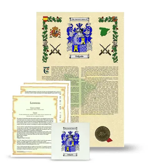 Delgado Armorial, Symbolism and Large Ceramic Tile