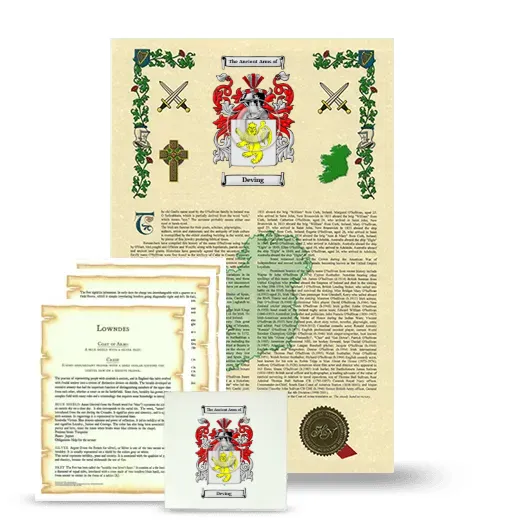 Deving Armorial, Symbolism and Large Ceramic Tile