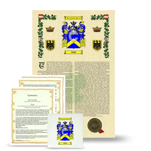 Diehl Armorial, Symbolism and Large Ceramic Tile