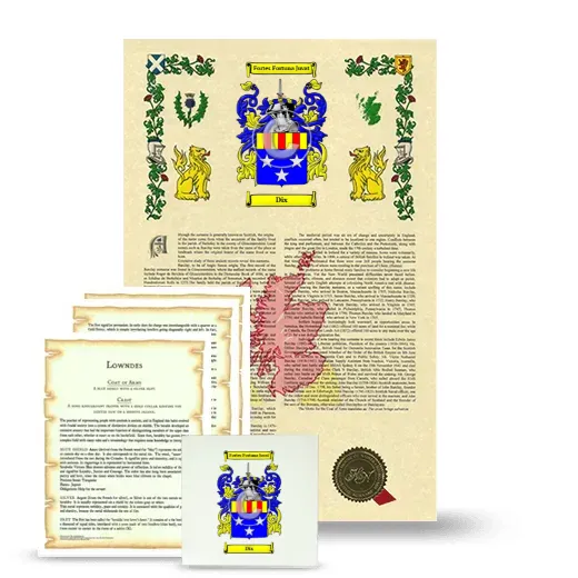 Dix Armorial, Symbolism and Large Ceramic Tile