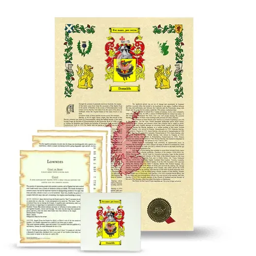 Donalds Armorial, Symbolism and Large Ceramic Tile