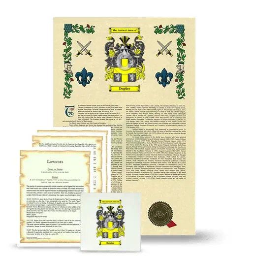 Duplay Armorial, Symbolism and Large Ceramic Tile