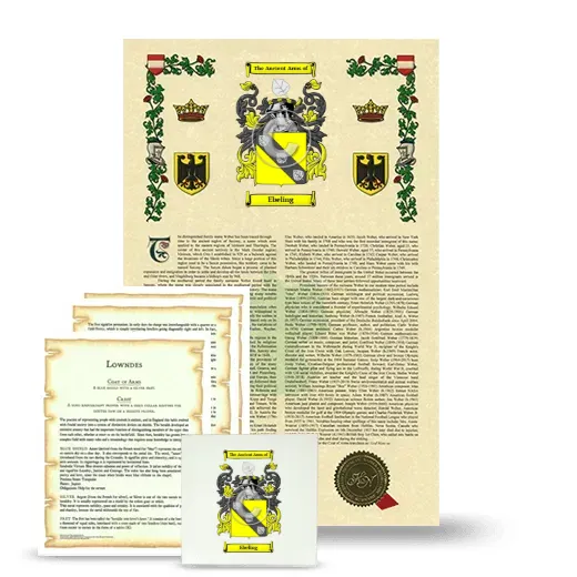 Ebeling Armorial, Symbolism and Large Ceramic Tile