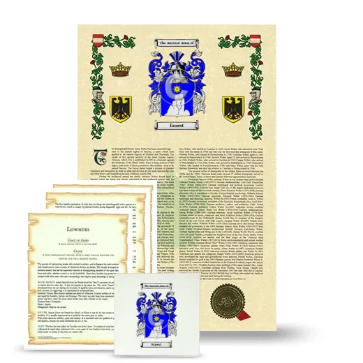 Ernest Armorial, Symbolism and Large Ceramic Tile