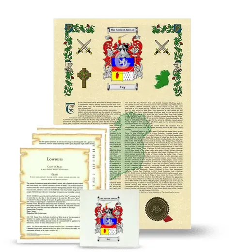 Evy Armorial, Symbolism and Large Ceramic Tile