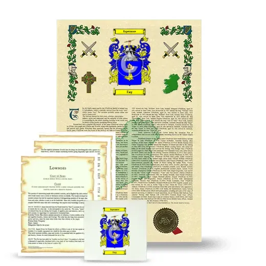 Fay Armorial, Symbolism and Large Ceramic Tile