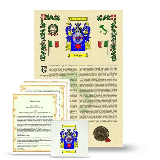 Fedrigo Armorial, Symbolism and Large Ceramic Tile