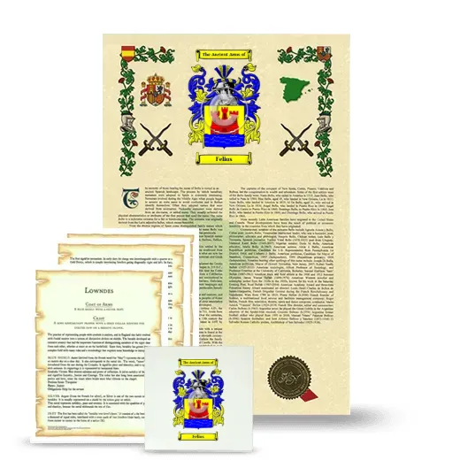 Felius Armorial, Symbolism and Large Ceramic Tile