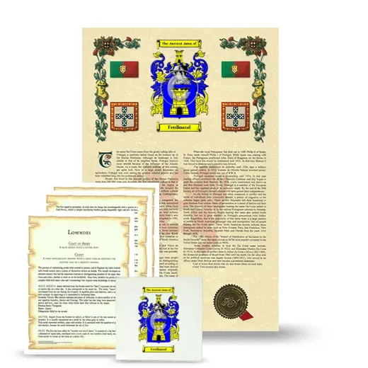 Ferdinand Armorial, Symbolism and Large Ceramic Tile