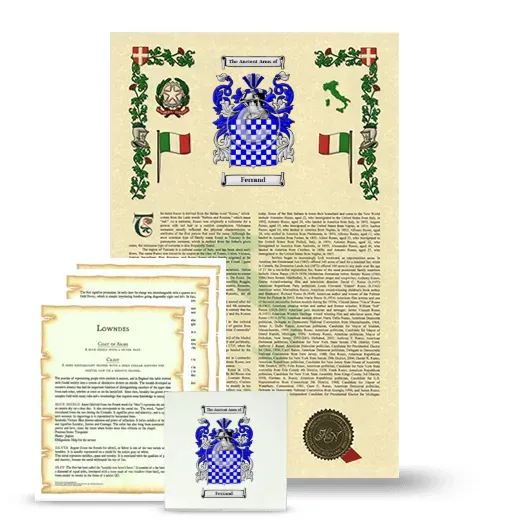 Ferrand Armorial, Symbolism and Large Ceramic Tile