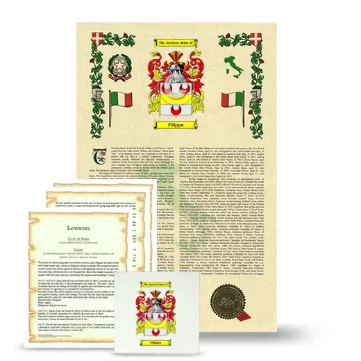 Filippo Armorial, Symbolism and Large Ceramic Tile