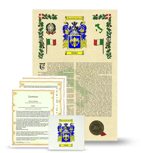 Fiorini Armorial, Symbolism and Large Ceramic Tile