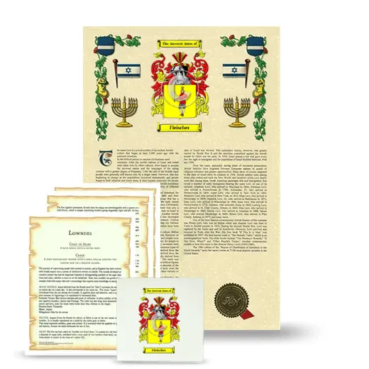 Fleischer Armorial, Symbolism and Large Ceramic Tile