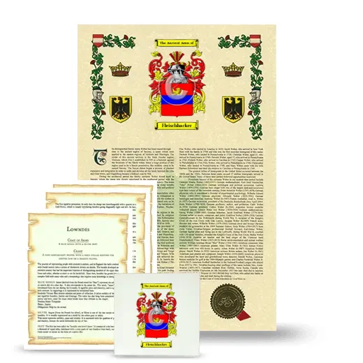 Fleischhacker Armorial, Symbolism and Large Ceramic Tile