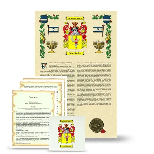 Fleischhacker Armorial, Symbolism and Large Ceramic Tile