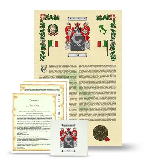 Foli Armorial, Symbolism and Large Ceramic Tile