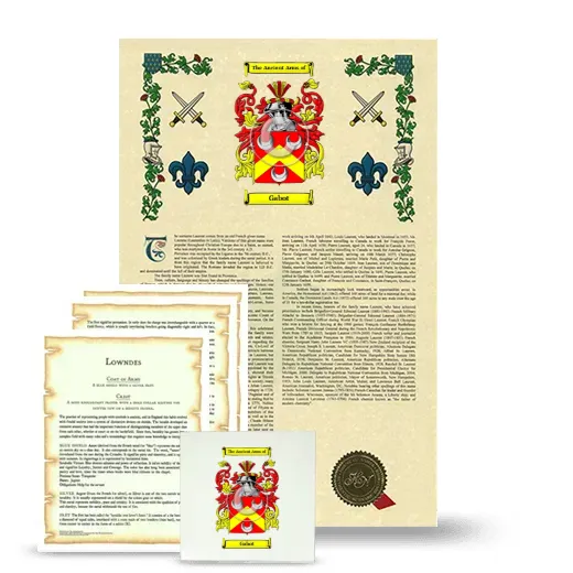 Gabot Armorial, Symbolism and Large Ceramic Tile
