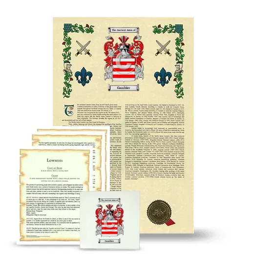 Gambier Armorial, Symbolism and Large Ceramic Tile