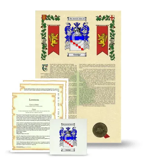 Gamige Armorial, Symbolism and Large Ceramic Tile