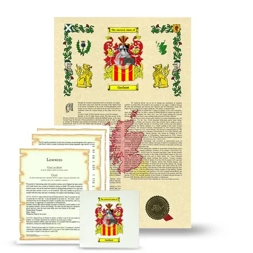 Garlant Armorial, Symbolism and Large Ceramic Tile