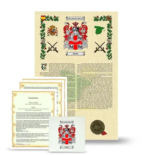 Garro Armorial, Symbolism and Large Ceramic Tile