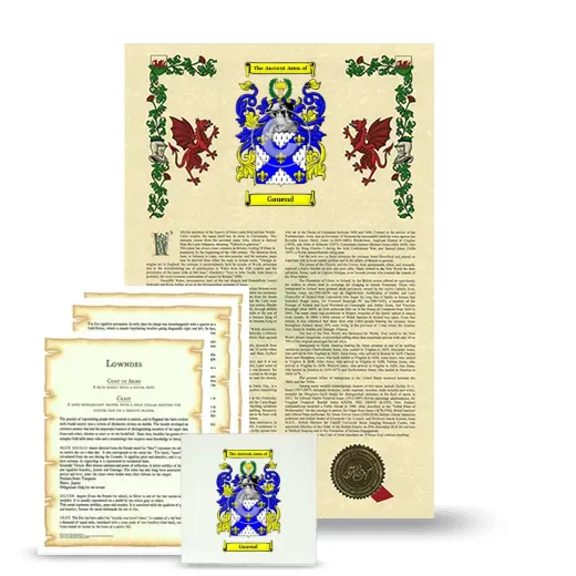 Gauend Armorial, Symbolism and Large Ceramic Tile