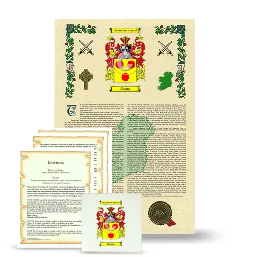 Gavan Armorial, Symbolism and Large Ceramic Tile