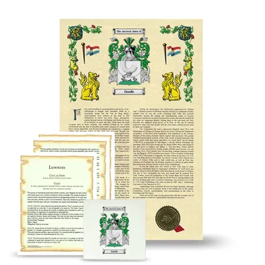 Goede Armorial, Symbolism and Large Ceramic Tile