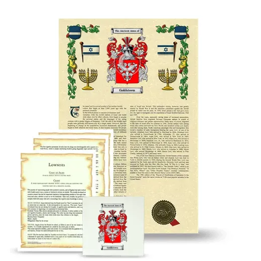 Goldsteen Armorial, Symbolism and Large Ceramic Tile