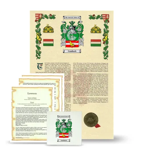 Gombash Armorial, Symbolism and Large Ceramic Tile