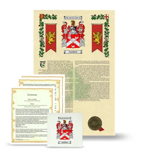 Goselend Armorial, Symbolism and Large Ceramic Tile