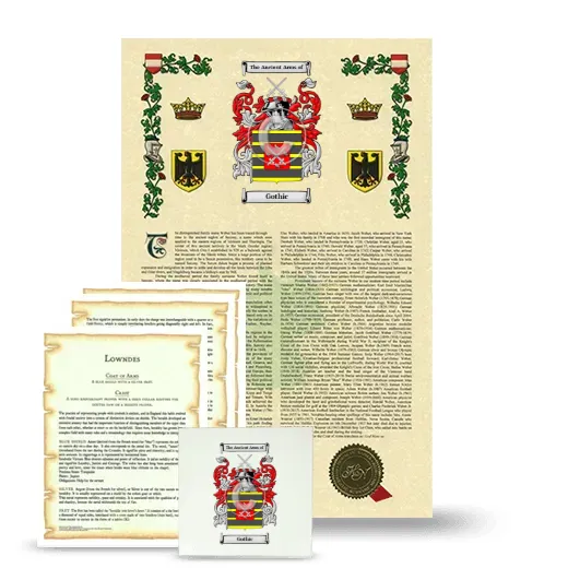 Gothic Armorial, Symbolism and Large Ceramic Tile