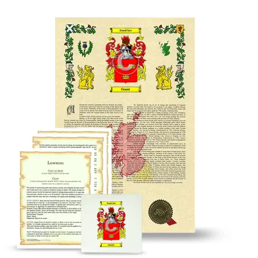 Grant Armorial, Symbolism and Large Ceramic Tile