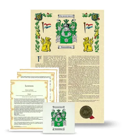 Groenenberg Armorial, Symbolism and Large Ceramic Tile