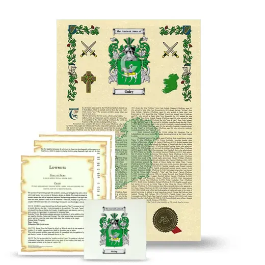 Guiry Armorial, Symbolism and Large Ceramic Tile