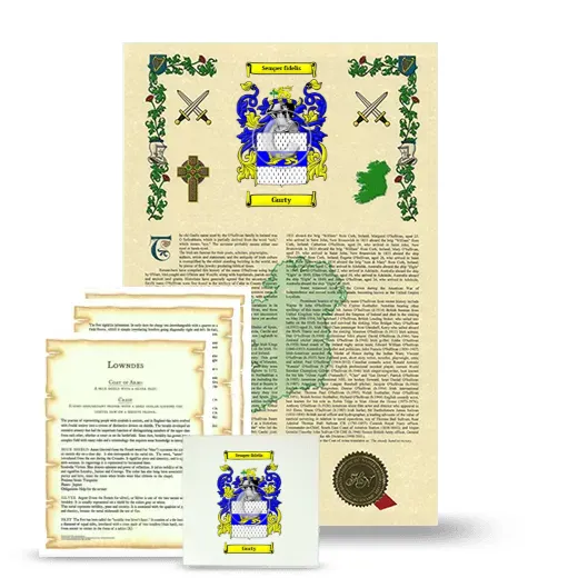 Gurty Armorial, Symbolism and Large Ceramic Tile